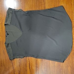 Express olive green top